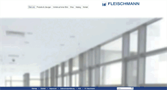 Desktop Screenshot of fleischmann-buerobedarf.de