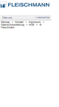 Mobile Screenshot of fleischmann-buerobedarf.de